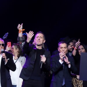 Exclusif - Gad Elmaleh et Gilbert Montagné - Grande soirée solidarité de l'Appel national pour la tsédaka, autour du parrain Gad Elmaleh, au palais des Congrés à Paris, le 17 décembre 2018. © Dominique Jacovides/Bestimage