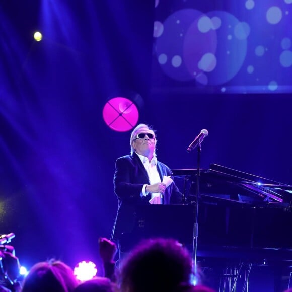 Exclusif - Gilbert Montagné - Grande soirée solidarité de l'Appel national pour la tsédaka, autour du parrain Gad Elmaleh, au palais des Congrés à Paris, le 17 décembre 2018. © Dominique Jacovides/Bestimage