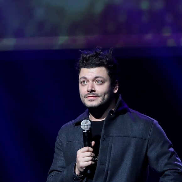 Exclusif - Gad Elmaleh et Kev Adams - Grande soirée solidarité de l'Appel national pour la tsédaka, autour du parrain Gad Elmaleh, au palais des Congrés à Paris, le 17 décembre 2018. © Dominique Jacovides/Bestimage