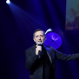 Exclusif - Gad Elmaleh et Kev Adams - Grande soirée solidarité de l'Appel national pour la tsédaka, autour du parrain Gad Elmaleh, au palais des Congrés à Paris, le 17 décembre 2018. © Dominique Jacovides/Bestimage