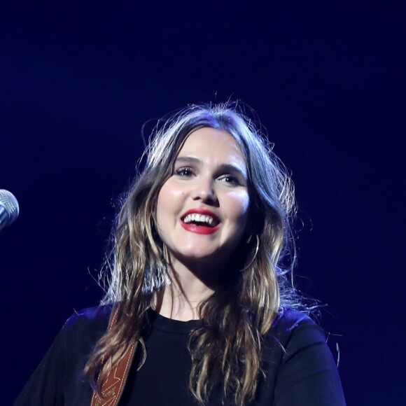 Exclusif - Joyce Jonathan - Grande soirée solidarité de l'Appel national pour la tsédaka, autour du parrain Gad Elmaleh, au palais des Congrés à Paris, le 17 décembre 2018. © Dominique Jacovides/Bestimage