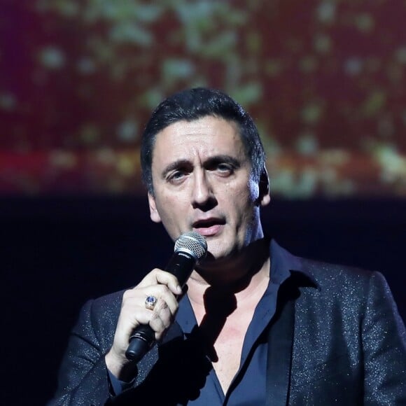 Exclusif - Dany Brillant - Grande soirée solidarité de l'Appel national pour la tsédaka, autour du parrain Gad Elmaleh, au palais des Congrés à Paris, le 17 décembre 2018. © Dominique Jacovides/Bestimage