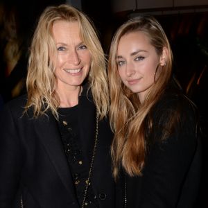 Exclusif - Estelle Lefébure et sa fille Emma Smet à l'after-party du film "Holy Lands" au restaurant le Beefbar (Rue Marbeuf dans le 8ème arrondissement) à Paris, France, le 4 décembre 2018. © Rachid Bellak/Bestimage