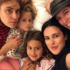 Rumer Willis avec ses soeurs Scout LaRue, Evelyn, Mabel et Tallulah le 1er janvier 2019.