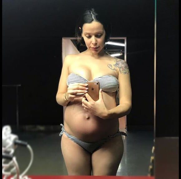 Daniela Martins enceinte et en bikini sur Instagram - décembre 2018