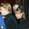 Taylor Swift et son compagnon Joe Alvyn sont allés dîner en amoureux au restaurant à New York, le 30 décembre 2018.
