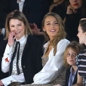 Blake Lively - Front row du défilé de mode The Chanel Croisiere au Metropolitan Museum à New York, le 4 décembre 2018