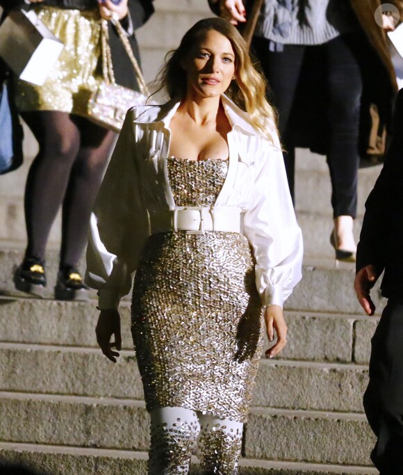 Blake Lively au défilé de mode The Chanel Croisiere au Metropolitan Museum à New York, le 4 décembre 2018