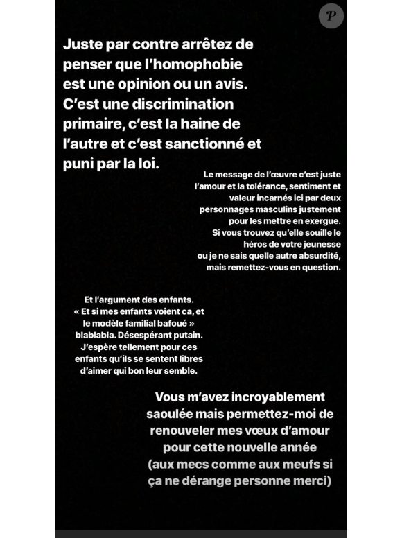 Agathe Auproux pousse un coup de gueule sur Instagram, 5 janvier 2019