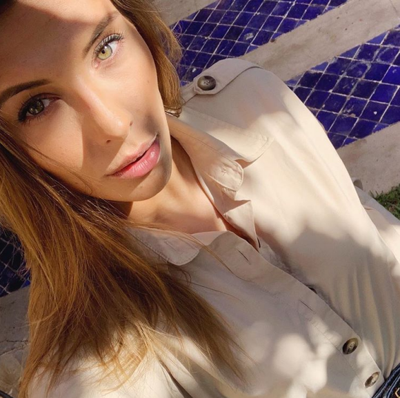 Camille Cerf en vacances à Marrakech, Instagram, 1er janvier 2019