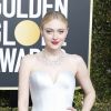 Dakota Fanning au photocall de la 76ème cérémonie annuelle des Golden Globe Awards au Beverly Hilton Hotel à Los Angeles, Californie, Etats-Unis, le 6 janver 2019.