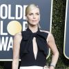 Chalize Theron au photocall de la 76ème cérémonie annuelle des Golden Globe Awards au Beverly Hilton Hotel à Los Angeles, Californie, Etats-Unis, le 6 janver 2019.