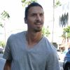 Exclusif - Zlatan Ibrahimovic quitte le restaurant "Avra's" à Los Angeles, le 17 septembre 2018.
