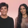 Kris Jenner et Kim Kardashian. Décembre 2018.