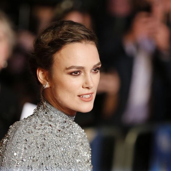 Keira Knightley à la première de "Colette" lors du 62ème Festival International du Film de Londres (BFI), le 11 octobre 2018.