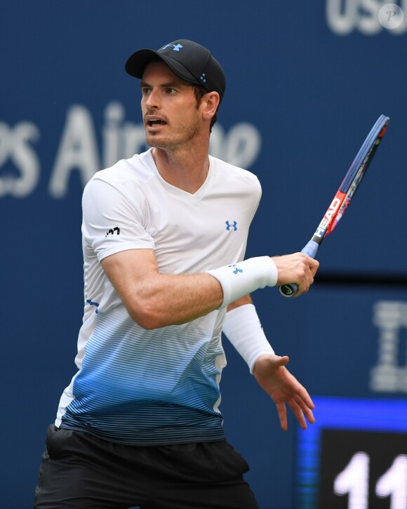 Andy Murray lors de l'US Open de tennis au USTA National Tennis Center à New York City, New York, Etats-Unis, le 29 août 2018.