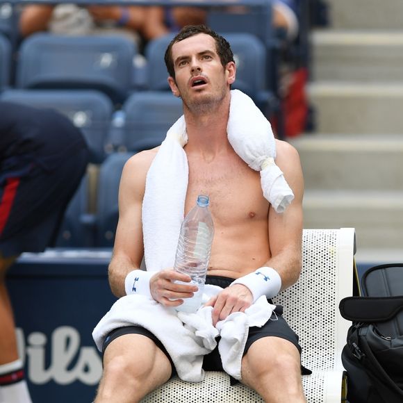 Andy Murray lors de l'US Open de tennis au USTA National Tennis Center à New York City, New York, Etats-Unis, le 29 août 2018.