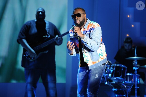 Exclusif - Maitre Gims - Enregistrement de l'émission "Vivement Dimanche" présentée par M.Drucker et diffusée le 13 janvier 2019 sur France 2. Le 17 décembre 2018 © Guillaume Gaffiot / Bestimage