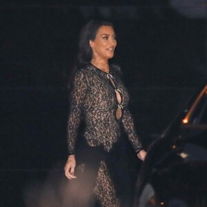Kim Kardashian - Soirée d'anniversaire de John Legend (40 ans) à Beverly Hills. Le 12 janvier 2019.