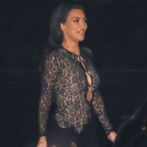 Kim Kardashian - Soirée d'anniversaire de John Legend (40 ans) à Beverly Hills. Le 12 janvier 2019.