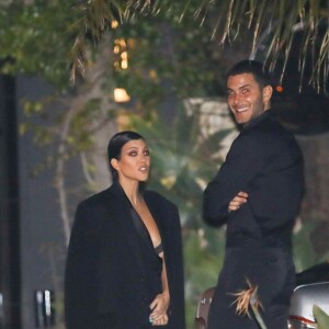 Kourtney Kardashian - Soirée d'anniversaire de John Legend (40 ans) à Beverly Hills. Le 12 janvier 2019.