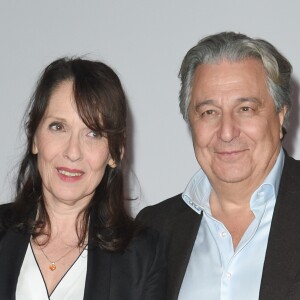 Chantal Lauby et Christian Clavier - Avant-première du film "Qu'est-ce qu'on a encore fait au Bon Dieu ?" au cinéma Le Grand Rex à Paris, le 14 janvier 2019. © Coadic Guirec/Bestimage