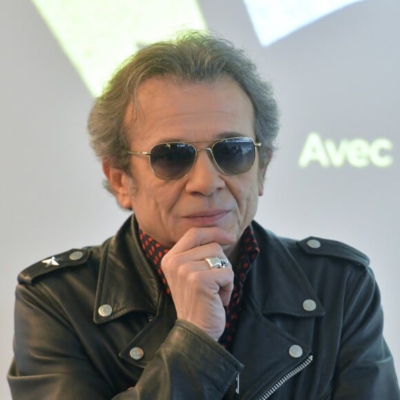 Philippe Manoeuvre en conférence de presse pour le spectacle "ROCKIN'1000", qui aura lieu le 29 juin 2019, au Stade de France à Paris. Le 15 janvier 2019 © Giancarlo Gorassini / Bestimage