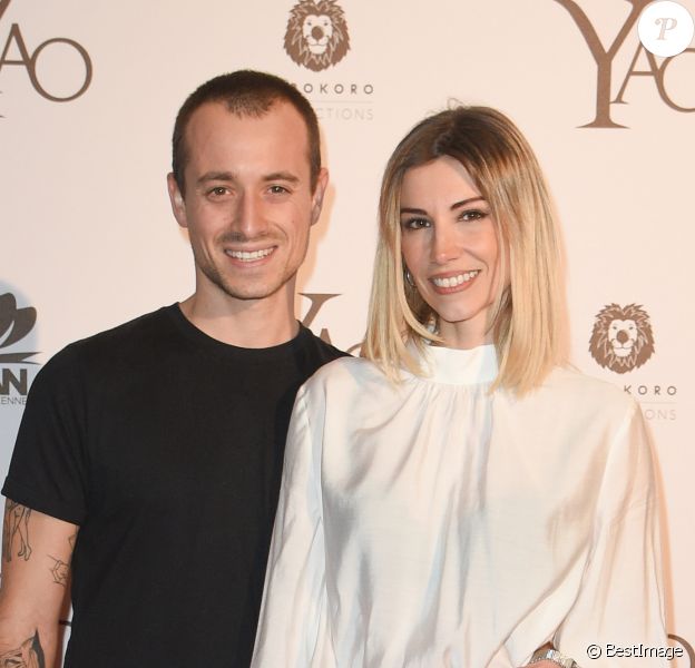 Hugo Clément et sa compagne Alexandra Rosenfeld (Miss France 2006) à l'avant-première du film "Yao" au cinéma Le Grand Rex à Paris le 15 janvier 2019. © Coadic Guirec/Bestimage