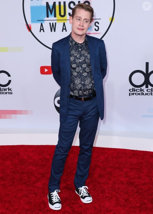 Macaulay Culkin à la soirée 2018 American Music Awards au théâtre Microsoft à Los Angeles, le 9 octobre 2018