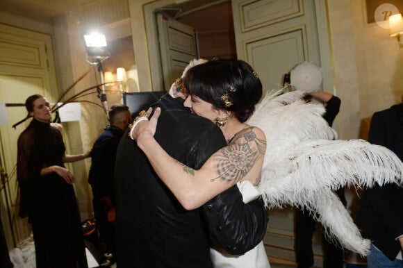 Asia Argento - Défilé de mode Haute-Couture printemps-été 2019 "Antonio Grimaldi" à Paris. Le 21 janvier 2019 © Veeren-CVS / Bestimage