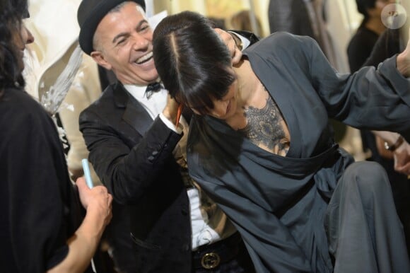 Asia Argento - Défilé de mode Haute-Couture printemps-été 2019 "Antonio Grimaldi" à Paris. Le 21 janvier 2019 © Veeren-CVS / Bestimage