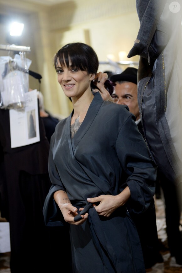 Asia Argento - Défilé de mode Haute-Couture printemps-été 2019 "Antonio Grimaldi" à Paris. Le 21 janvier 2019 © Veeren-CVS / Bestimage