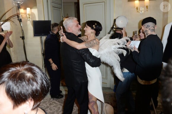 Asia Argento - Défilé de mode Haute-Couture printemps-été 2019 "Antonio Grimaldi" à Paris. Le 21 janvier 2019 © Veeren-CVS / Bestimage