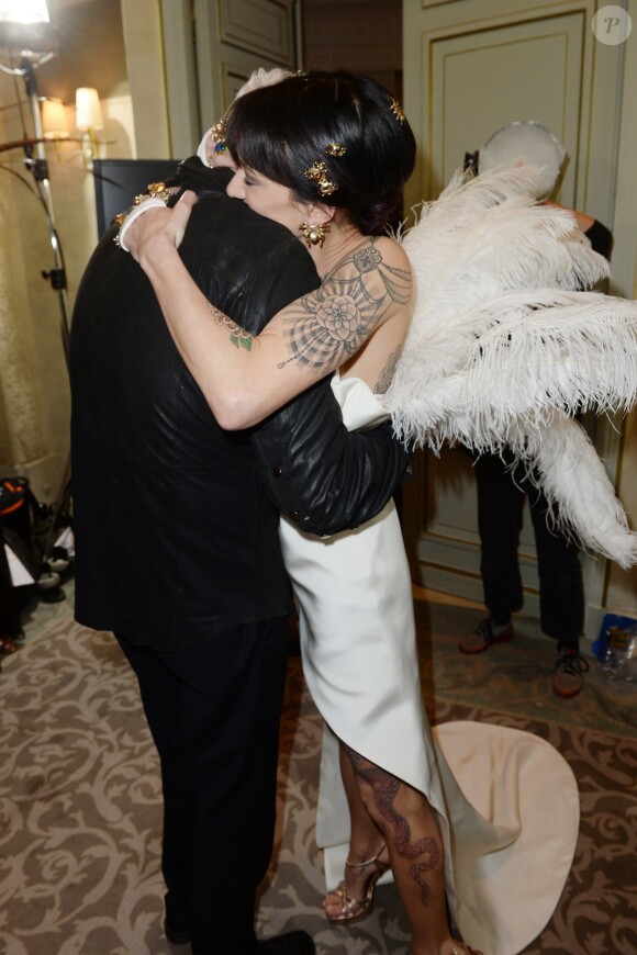 Asia Argento - Défilé de mode Haute-Couture printemps-été 2019 "Antonio Grimaldi" à Paris. Le 21 janvier 2019 © Veeren-CVS / Bestimage
