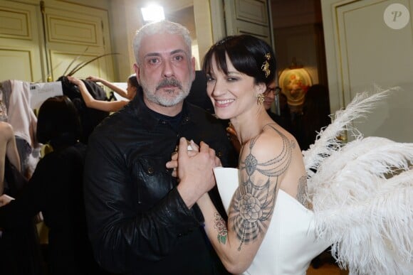Asia Argento - Défilé de mode Haute-Couture printemps-été 2019 "Antonio Grimaldi" à Paris. Le 21 janvier 2019 © Veeren-CVS / Bestimage