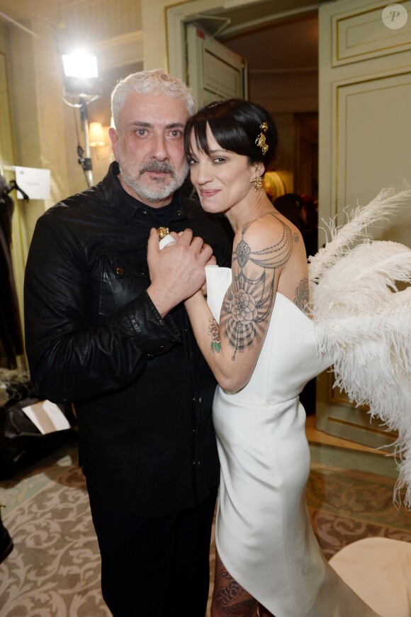 Asia Argento - Défilé de mode Haute-Couture printemps-été 2019 "Antonio Grimaldi" à Paris. Le 21 janvier 2019 © Veeren-CVS / Bestimage