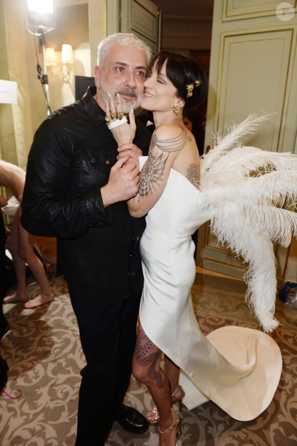 Asia Argento - Défilé de mode Haute-Couture printemps-été 2019 "Antonio Grimaldi" à Paris. Le 21 janvier 2019 © Veeren-CVS / Bestimage