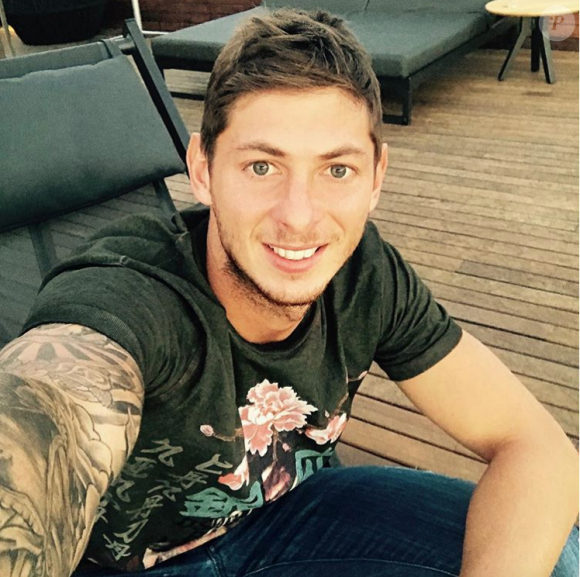 Emiliano Sala, selfie sur Instagram octobre 2016