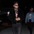 Chris Brown - Les célébrités arrivent à l'after party du American Music Awards à Los Angeles, le 9 octobre 2018