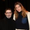 Franck Sorbier et Laury Thilleman - People au défilé de mode Haute-Couture printemps-été 2019 "Franck Sorbier" à Paris. Le 23 janvier 2019 © Veeren-CVS / Bestimage