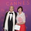 Michel Legrand et sa femme Macha Méril - Arrivées au dîner de la cérémonie d'ouverture du 70ème Festival International du Film de Cannes. Le 17 mai 2017 © Borde-Jacovides-Moreau/Bestimage