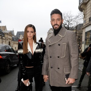 Nabilla Benattia, Thomas Vergara - Arrivées au défilé de mode Haute-Couture printemps-été 2019 "Jean Paul Gaultier" à Paris. Le 23 janvier 2019 © Veeren-CVS / Bestimage  201923/01/2019 - Paris