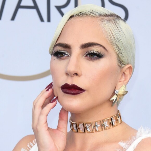 Lady Gaga - 25e cérémonie annuelle des Screen Actors Guild Awards au Shrine Audritorium à Los Angeles, le 27 janvier 2019.