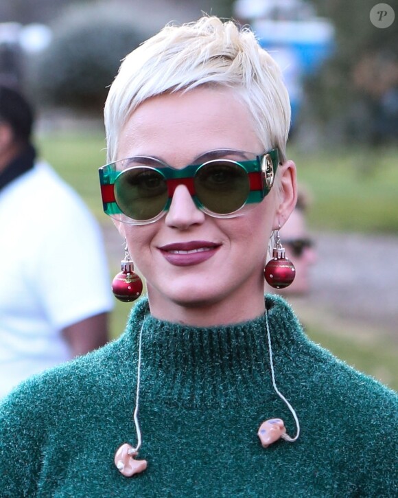 Katy Perry au concert caritatif en soutien au Woolsey Fire au Festival One Love Malibu au King Gillette Ranch à Calabasas, le 2 décembre 2018.