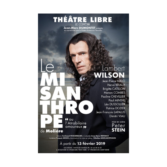 Affiche du Misanthrope avec Lambert Wilson