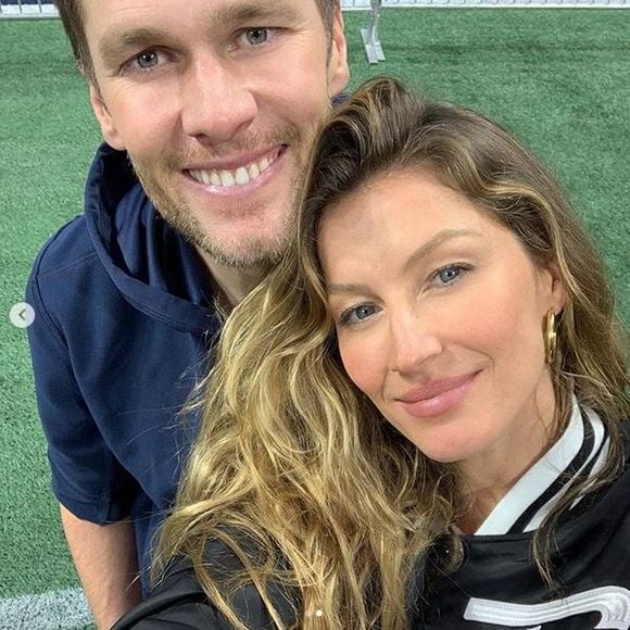 Gisele Bündchen et Tom Brady à la veille du Super Bowl LIII. Atlanta, le 2 février 2019.