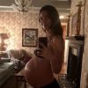 Lily Aldridge a accouché et donné naissance à son deuxième enfant. Janvier 2019.