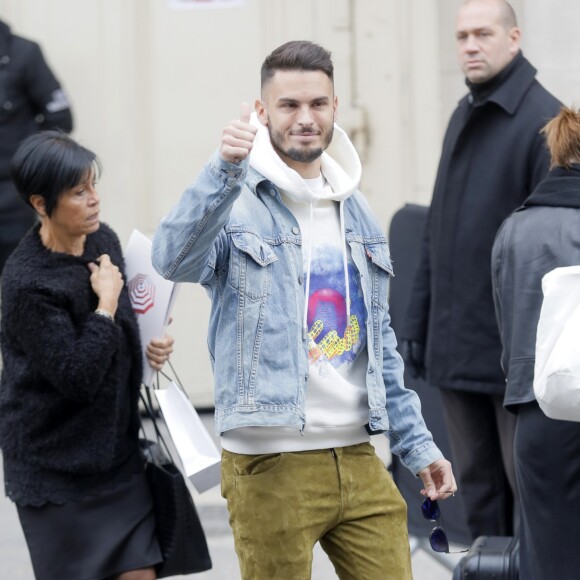 Baptiste Giabiconi à Paris. Le 2 octobre 2018 © Veeren-CVS / Bestimage