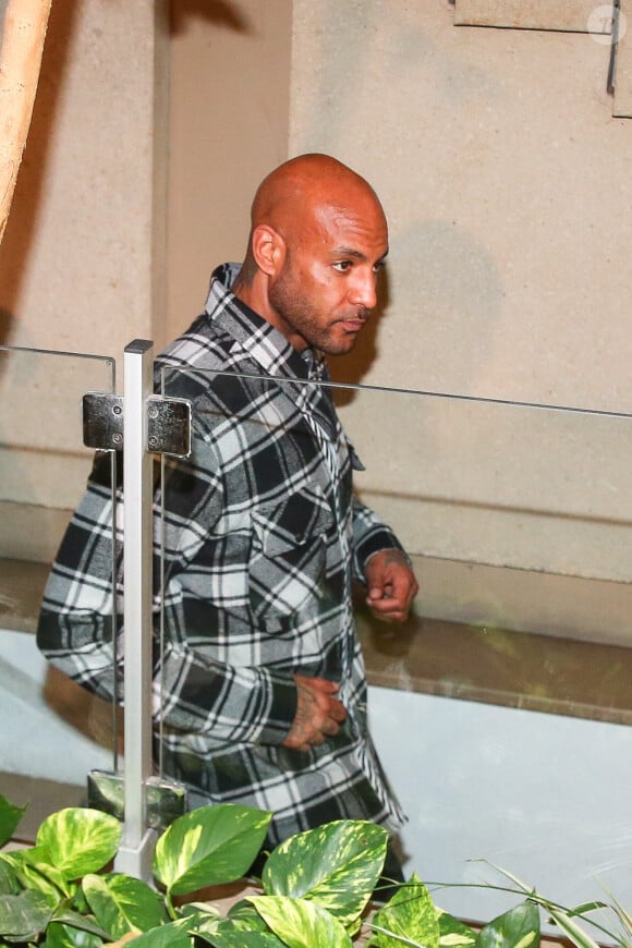 Booba, de son vrai nom Élie Yaffa - Les rappeurs Kaaris et Booba, ainsi que neuf autres prévenus, ont été jugés ce jeudi devant le tribunal correctionnel de Créteil pour violences aggravées et vols en réunion après leur bagarre à Orly le 1er août dernier le 6 septembre 2018.