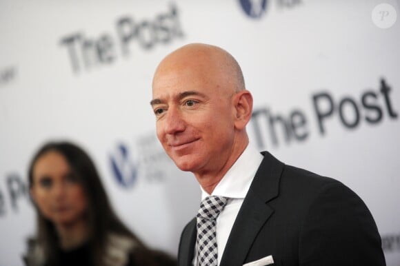 Jeff Bezos - Les célébrités arrivent à la première de "The Post" (Pentagon Papers) à Washington le 14 decembre 2017.